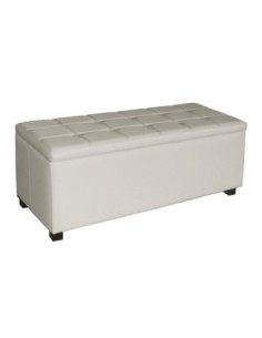 DENISE Storage Ottoman Pu Cream 113x43x45