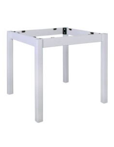 KAFENIOU Table Base 80x80 Impregnation Lacquer White K-D