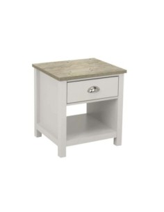 LUXOR Bedside 45x40x50 Sonoma-White