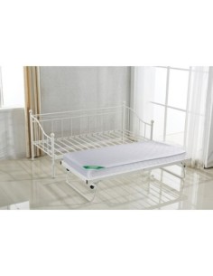 MARIN Set Daybed with Mattress B Metal White