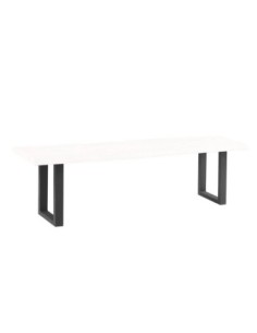 LIZARD Coffee Table Base Set 2pcs 30x6 H.43cm Metal Black