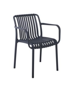 MODA Stackable Armchair-Pro PP-UV Anthracite