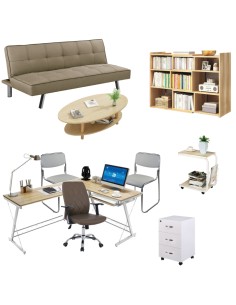 Professional Office Furniture Pack Artline - 9-Piece Set