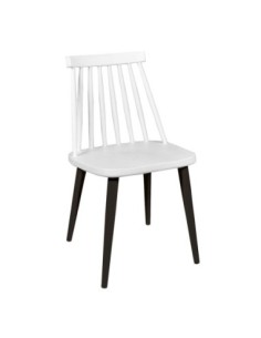 LAVIDA Chair Metal Black-PP White