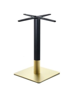 RIVA 45x45cm BAR Base 201 Gold Inox-Black (14,50 kg)