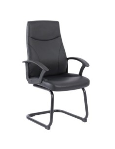 BF1250V Office Visitor Armchair Black Pu