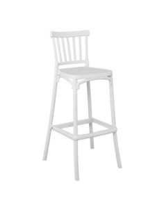 WINDSOR Bar Stool PP White