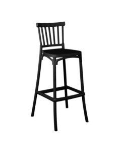 WINDSOR Bar Stool PP-UV Black