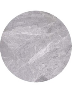 Sintered Stone Table Top D.60cm-11mm Grey Marble (under MDF 40x40cm)