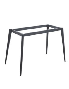 VIDAL Base for Table, Metal Black for 80x120cm Surface (7,20 kg)