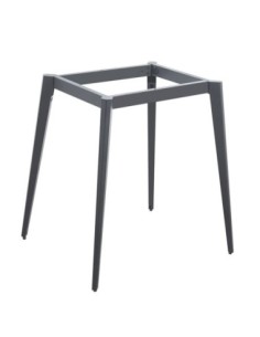 VIDAL Base for Table, Metal Black for 80x80cm Surface (6,50 Kg)