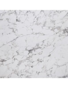 HPL (High Pressure Laminated) Επιφάνεια Τραπεζιού Απόχρωση White Marble, Εξωτερικού χώρου