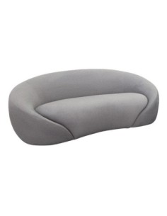 RAMON 2-Seater Sofa Grey Fabric