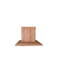 LIZARD-W Table Top 70x70-4cm, Acacia Natural Finish