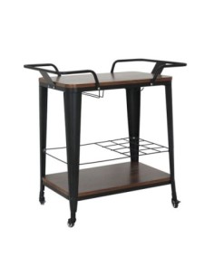 RELIX Trolley Bar-Pro 74x49 Walnut-Metal Black