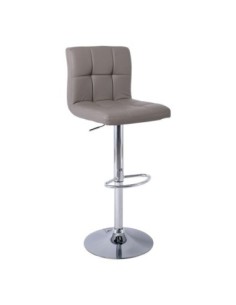 LINO Bar Stool Chrome-Pu Cappuccino