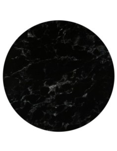 HPL (High Pressure Laminated) Επιφάνεια Τραπεζιού Απόχρωση Black Marble