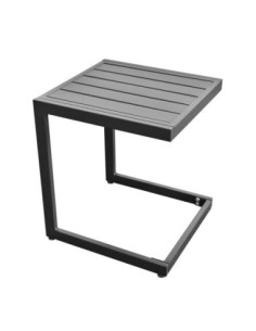 CORTE Side Table Metal Black 35x35x41cm