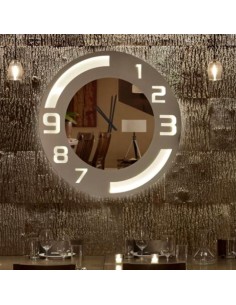 C40 Mirror - Clock by PL Mirrors